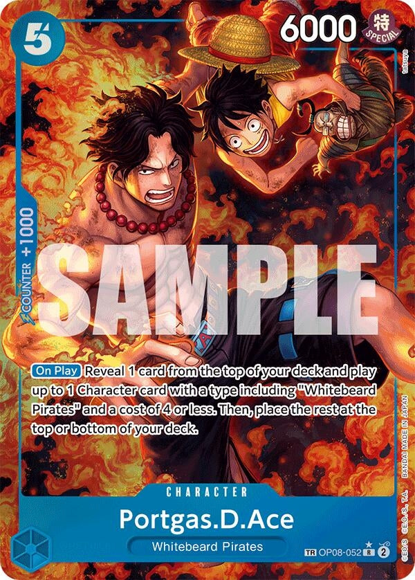 Image for Portgas.D.Ace (TR) (OP08-052) [Royal Blood]