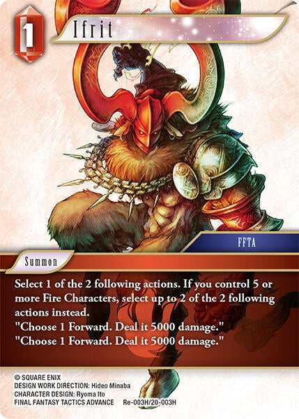 Image for Ifrit (Re-003H/20-003H) [Legacy Collection] - Final Fantasy TCG