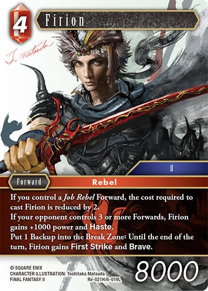 Image for Firion (Re-021H/6-019L) [Legacy Collection] - Final Fantasy TCG