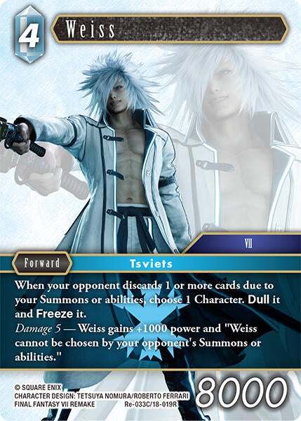 Image for Weiss (Re-033C/18-019R) [Legacy Collection] - Final Fantasy TCG
