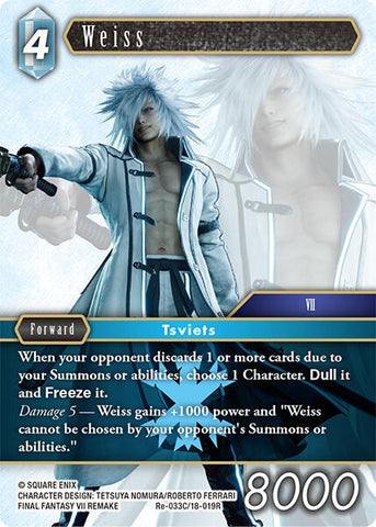 Image for Weiss (Re-033C/18-019R) [Legacy Collection] - Final Fantasy TCG