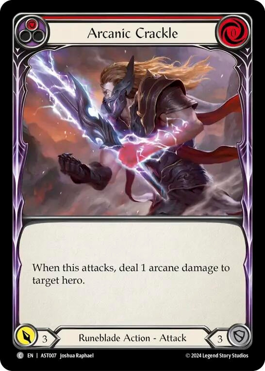 Image for Arcanic Crackle (Red) (AST007)