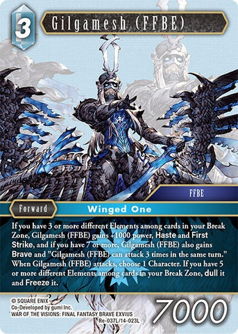 Image for Gilgamesh (FFBE) (Re-037L/14-023L) [Legacy Collection] - Final Fantasy TCG