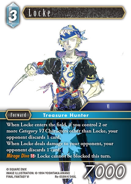 Image for Locke (Re-058H/4-048L) [Legacy Collection] - Final Fantasy TCG