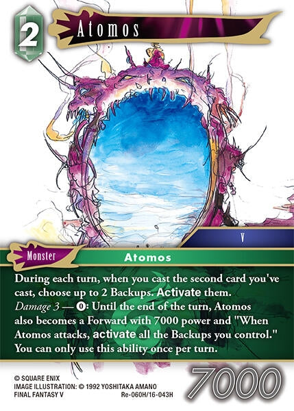 Image for Atomos (Re-060H/16-043H) [Legacy Collection] - Final Fantasy TCG