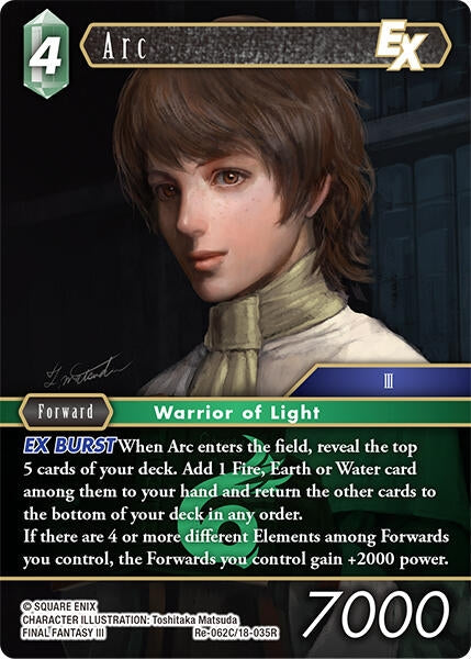 Image for Arc EX (Re-062C/18-035R) [Legacy Collection] - Final Fantasy TCG