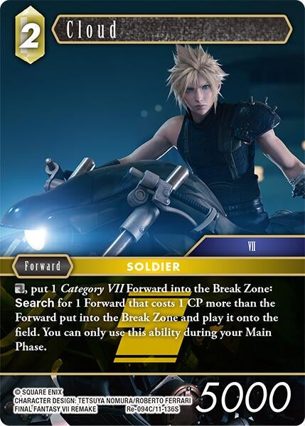 Image for Cloud (Re-094C/11-136S) [Legacy Collection] - Final Fantasy TCG