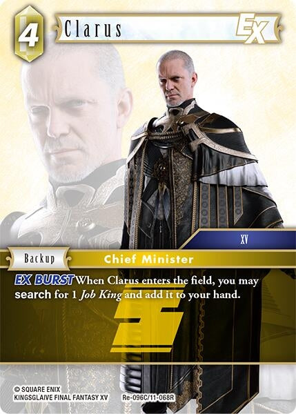 Image for Clarus EX (Re-096C/11-068R) [Legacy Collection] - Final Fantasy TCG