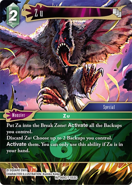 Image for Zu (Re-068C/7-053C) [Legacy Collection] - Final Fantasy TCG