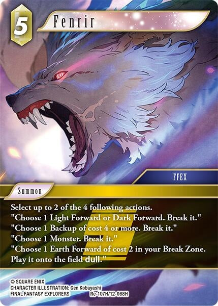 Image for Fenrir (Re-107H/12-068H) [Legacy Collection] - Final Fantasy TCG