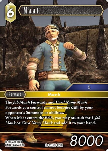 Image for Maat (Re-111C/6-078R) [Legacy Collection] - Final Fantasy TCG