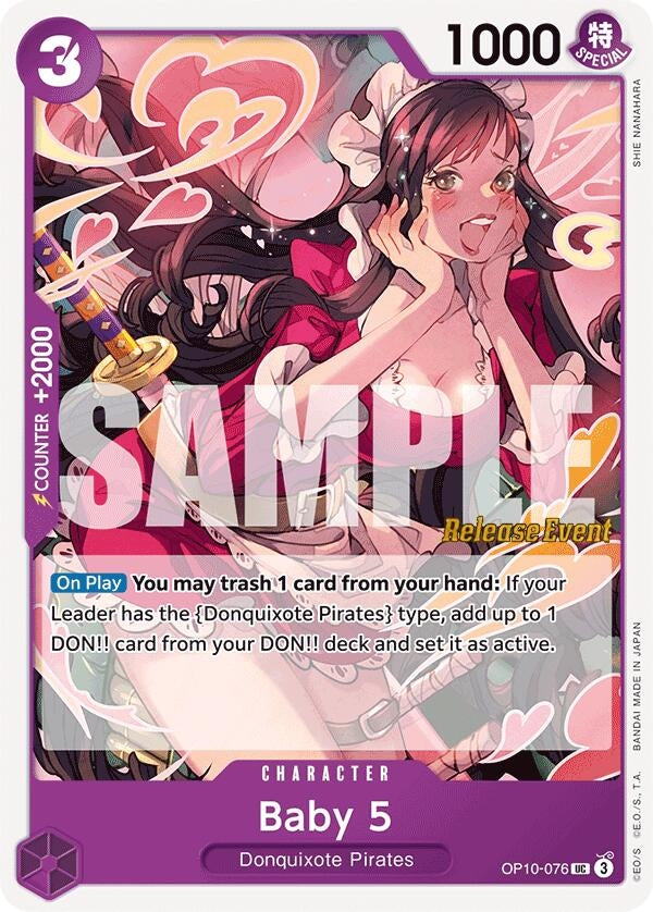 Image for Baby 5 (OP10-076) (OP10 RE)