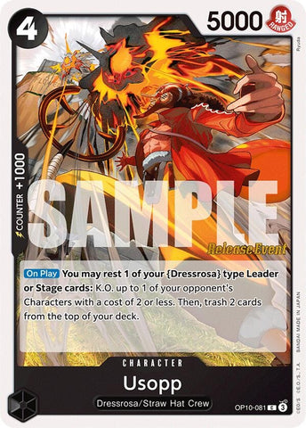 Image for Usopp (081) (OP10-081) (OP10 RE)
