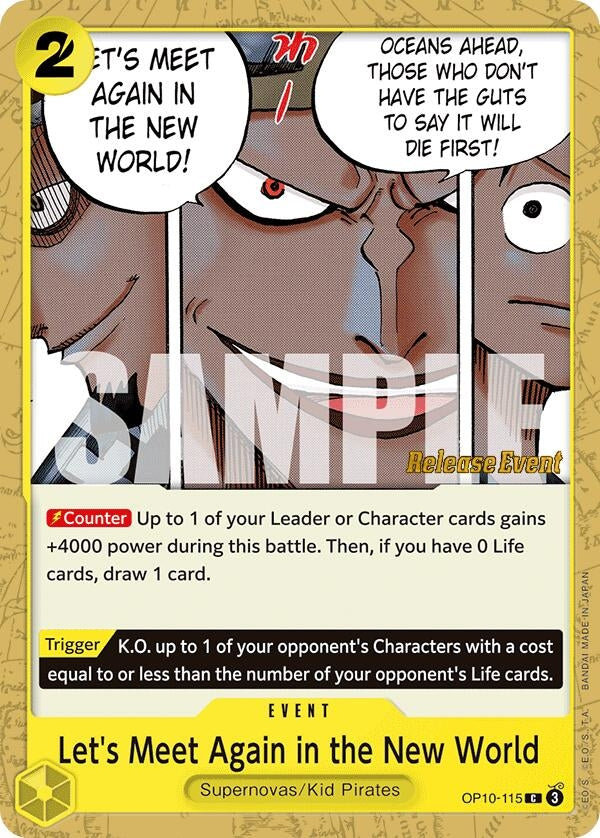 Image for Let's Meet Again in the New World (OP10-115) (OP10 RE)