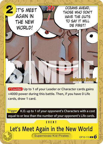 Image for Let's Meet Again in the New World (OP10-115) (OP10 RE)