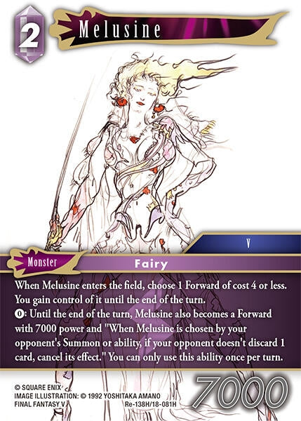 Image for Melusine (Re-138H/18-081H) [Legacy Collection] - Final Fantasy TCG