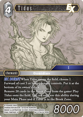 Image for Tidus EX (Re-177H/19-103H) [Legacy Collection] - Final Fantasy TCG