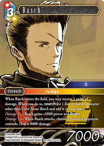 Image for Basch (Re-184L/18-111L) [Legacy Collection] - Final Fantasy TCG