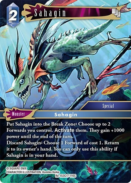 Image for Sahagin (Re-153C/7-110C) [Legacy Collection] - Final Fantasy TCG