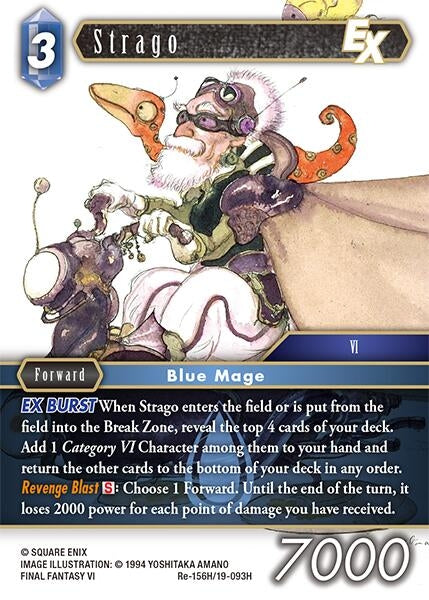 Image for Strago EX (Re-156H/19-093H) [Legacy Collection] - Final Fantasy TCG