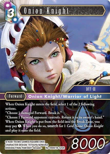 Image for Onion Knight (Re-194H/18-125H) [Legacy Collection] - Final Fantasy TCG
