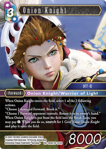 Image for Onion Knight (Re-194H/18-125H) [Legacy Collection] - Final Fantasy TCG