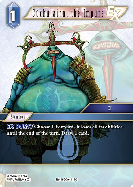 Image for Cúchulainn, the Impure (Re-160C/9-114C) [Legacy Collection] - Final Fantasy TCG