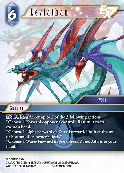 Image for Leviathan (Re-171C/14-113R) [Legacy Collection] - Final Fantasy TCG