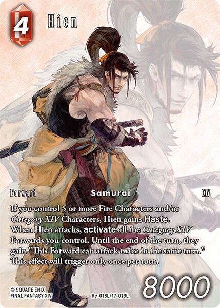 Image for Hien (Full Art) (Re-018L/17-016L) [Legacy Collection] - Final Fantasy TCG