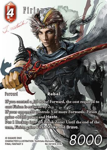 Image for Firion (Full Art) (Re-021H/6-019L) [Legacy Collection] - Final Fantasy TCG