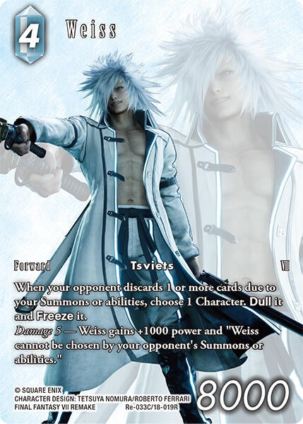 Image for Weiss (Full Art) (Re-033C/18-019R) [Legacy Collection] - Final Fantasy TCG