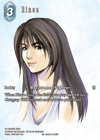 Image for Rinoa (Rare) (Full Art) (Re-055C/2-048R) [Legacy Collection] - Final Fantasy TCG