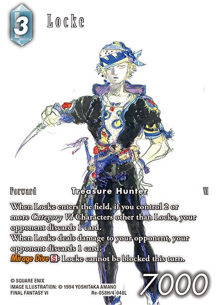 Image for Locke (Full Art) (Re-058H/4-048L) [Legacy Collection] - Final Fantasy TCG