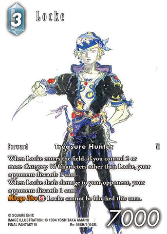 Image for Locke (Full Art) (Re-058H/4-048L) [Legacy Collection] - Final Fantasy TCG