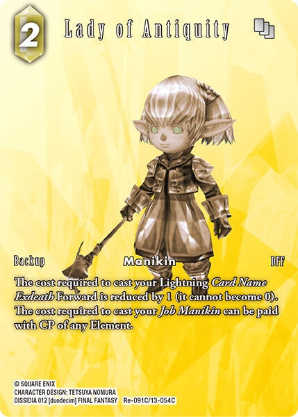 Image for Lady of Antiquity (Full Art) (Re-091C/13-054C) [Legacy Collection] - Final Fantasy TCG