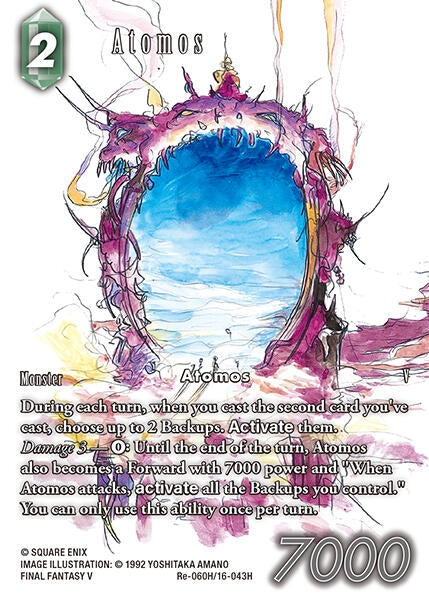 Image for Atomos (Full Art) (Re-060H/16-043H) [Legacy Collection] - Final Fantasy TCG