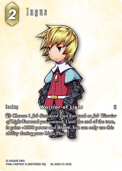 Image for Ingus (Full Art) (Re-092C/13-055C) [Legacy Collection] - Final Fantasy TCG