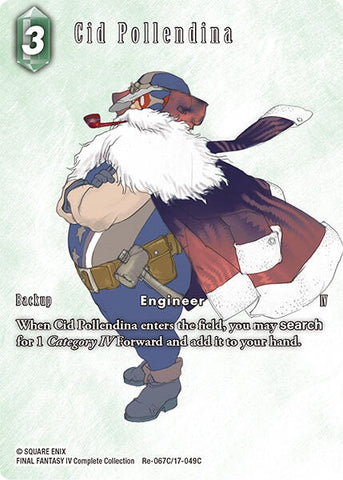 Image for Cid Pollendina (Full Art) (Re-067C/17-049C) [Legacy Collection] - Final Fantasy TCG