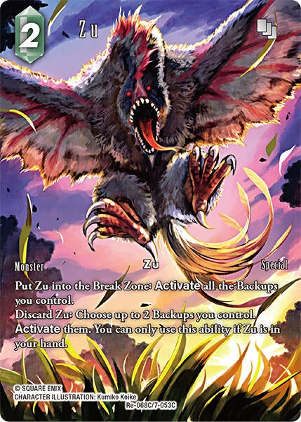 Image for Zu (Full Art) (Re-068C/7-053C) [Legacy Collection] - Final Fantasy TCG
