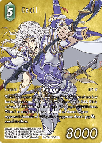 Image for Cecil (Full Art) (Re-070L/16-051L) [Legacy Collection] - Final Fantasy TCG