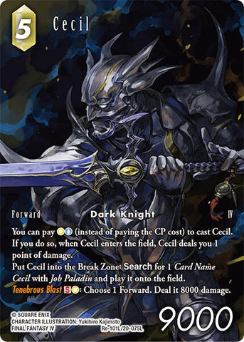 Image for Cecil (Re-101L/20-075L) (Full Art) (Re-101L/20-075L) [Legacy Collection] - Final Fantasy TCG