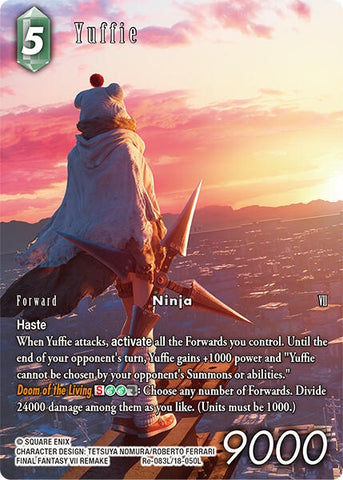 Image for Yuffie (Full Art) (Re-083L/18-050L) [Legacy Collection] - Final Fantasy TCG