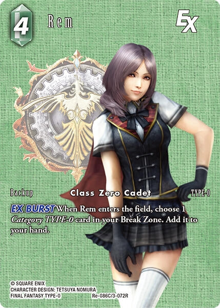 Image for Rem EX (Full Art) (Re-086C/3-072R) [Legacy Collection] - Final Fantasy TCG