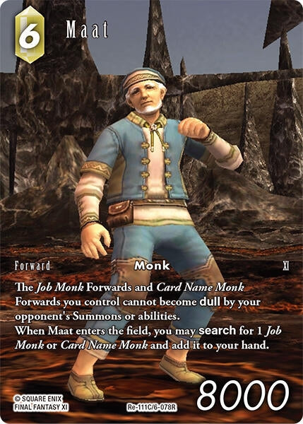 Image for Maat (Full Art) (Re-111C/6-078R) [Legacy Collection] - Final Fantasy TCG