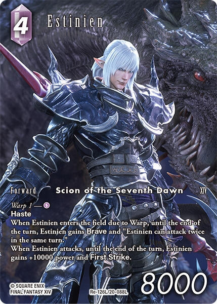 Image for Estinien (Full Art) (Re-126L/20-088L) [Legacy Collection] - Final Fantasy TCG