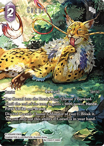 Image for Coeurl (Full Art) (Re-130C/7-089C) [Legacy Collection] - Final Fantasy TCG