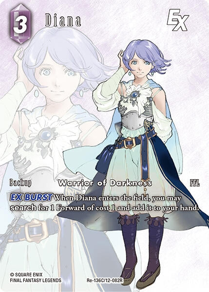 Image for Diana EX (Full Art) (Re-136C/12-082R) [Legacy Collection] - Final Fantasy TCG