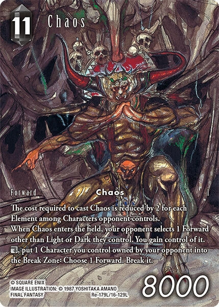 Image for Chaos (Full Art) (Re-179L/16-129L) [Legacy Collection] - Final Fantasy TCG