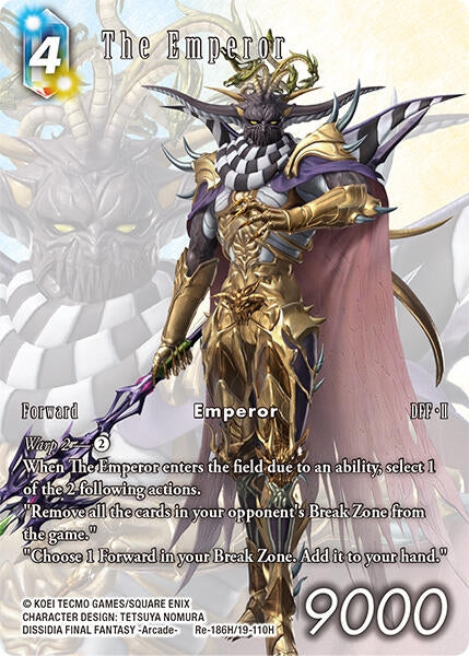 Image for The Emperor (Full Art) (Re-186H/19-110H) [Legacy Collection] - Final Fantasy TCG