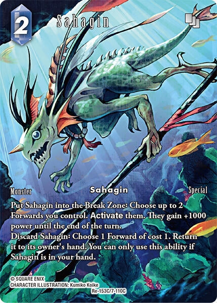Image for Sahagin (Full Art) (Re-153C/7-110C) [Legacy Collection] - Final Fantasy TCG